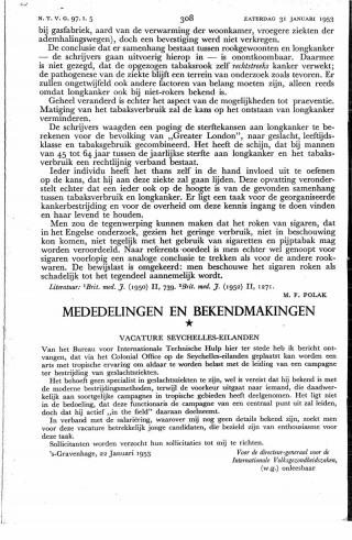 Eerste pagina van het artikel zoals het is gepubliceerd in het tijdschrift