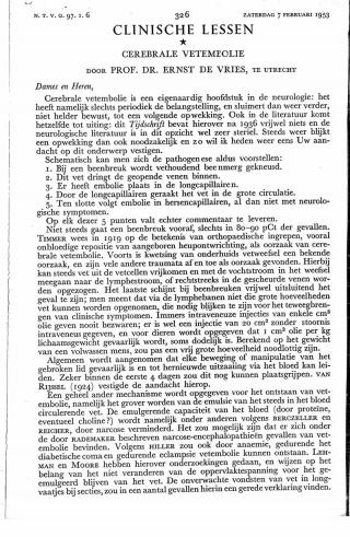 Eerste pagina van het artikel zoals het is gepubliceerd in het tijdschrift