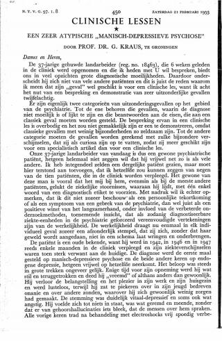 Eerste pagina van het artikel zoals het is gepubliceerd in het tijdschrift