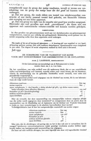 Eerste pagina van het artikel zoals het is gepubliceerd in het tijdschrift