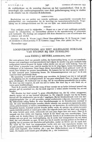 Eerste pagina van het artikel zoals het is gepubliceerd in het tijdschrift