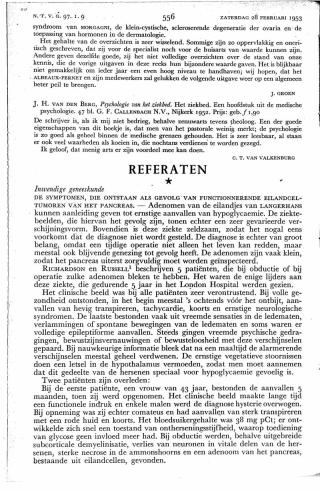 Eerste pagina van het artikel zoals het is gepubliceerd in het tijdschrift