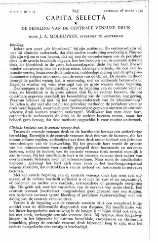 Eerste pagina van het artikel zoals het is gepubliceerd in het tijdschrift