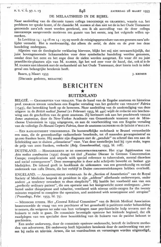 Eerste pagina van het artikel zoals het is gepubliceerd in het tijdschrift