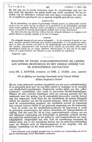 Eerste pagina van het artikel zoals het is gepubliceerd in het tijdschrift