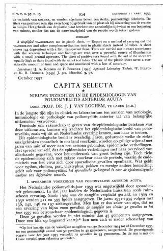 Eerste pagina van het artikel zoals het is gepubliceerd in het tijdschrift