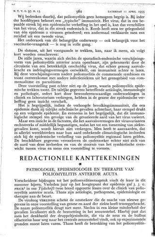 Eerste pagina van het artikel zoals het is gepubliceerd in het tijdschrift