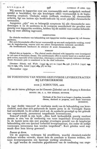 Eerste pagina van het artikel zoals het is gepubliceerd in het tijdschrift