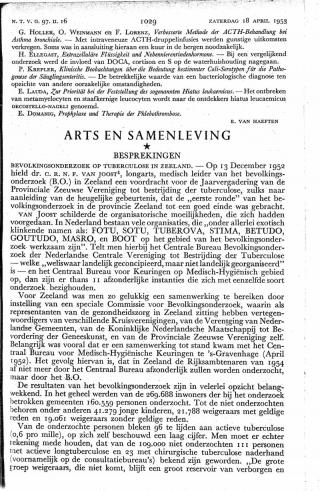 Eerste pagina van het artikel zoals het is gepubliceerd in het tijdschrift