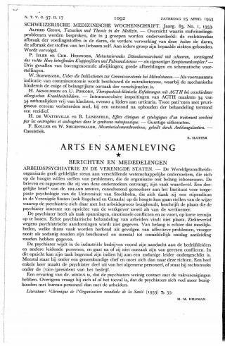 Eerste pagina van het artikel zoals het is gepubliceerd in het tijdschrift