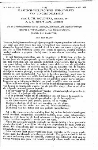 Eerste pagina van het artikel zoals het is gepubliceerd in het tijdschrift