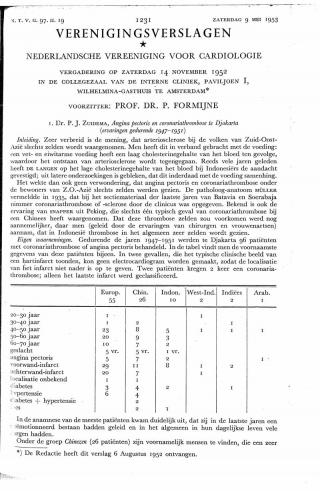 Eerste pagina van het artikel zoals het is gepubliceerd in het tijdschrift