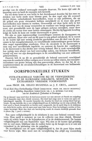 Eerste pagina van het artikel zoals het is gepubliceerd in het tijdschrift