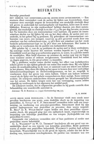 Eerste pagina van het artikel zoals het is gepubliceerd in het tijdschrift