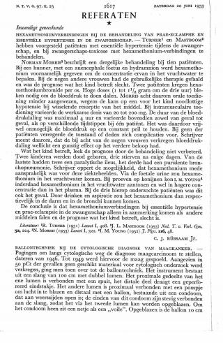 Eerste pagina van het artikel zoals het is gepubliceerd in het tijdschrift