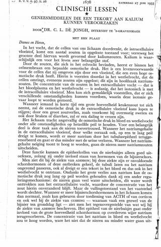 Eerste pagina van het artikel zoals het is gepubliceerd in het tijdschrift