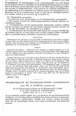 Eerste pagina van het artikel zoals het is gepubliceerd in het tijdschrift