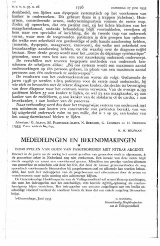 Eerste pagina van het artikel zoals het is gepubliceerd in het tijdschrift