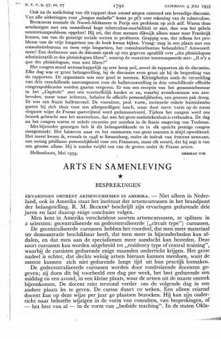 Eerste pagina van het artikel zoals het is gepubliceerd in het tijdschrift