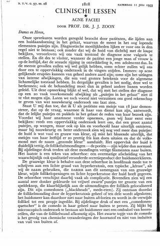 Eerste pagina van het artikel zoals het is gepubliceerd in het tijdschrift