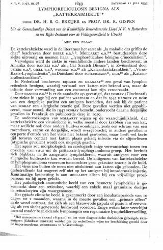 Eerste pagina van het artikel zoals het is gepubliceerd in het tijdschrift