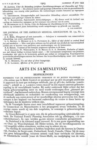 Eerste pagina van het artikel zoals het is gepubliceerd in het tijdschrift