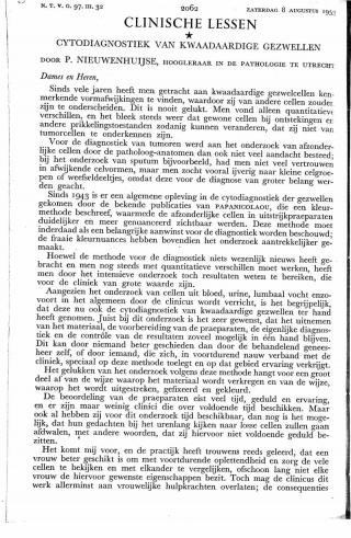 Eerste pagina van het artikel zoals het is gepubliceerd in het tijdschrift