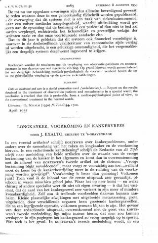 Eerste pagina van het artikel zoals het is gepubliceerd in het tijdschrift