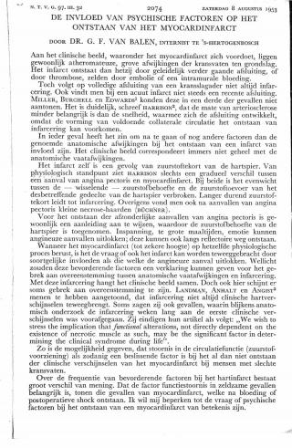 Eerste pagina van het artikel zoals het is gepubliceerd in het tijdschrift