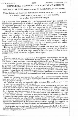 Eerste pagina van het artikel zoals het is gepubliceerd in het tijdschrift