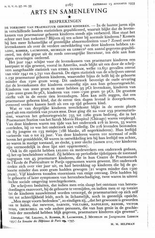 Eerste pagina van het artikel zoals het is gepubliceerd in het tijdschrift