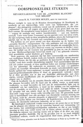 Eerste pagina van het artikel zoals het is gepubliceerd in het tijdschrift