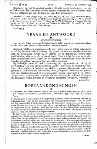 Eerste pagina van het artikel zoals het is gepubliceerd in het tijdschrift