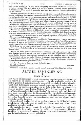 Eerste pagina van het artikel zoals het is gepubliceerd in het tijdschrift