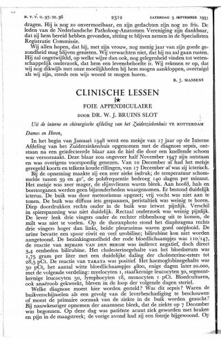 Eerste pagina van het artikel zoals het is gepubliceerd in het tijdschrift