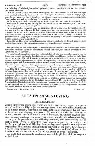 Eerste pagina van het artikel zoals het is gepubliceerd in het tijdschrift