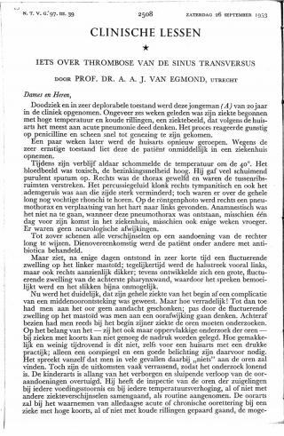 Eerste pagina van het artikel zoals het is gepubliceerd in het tijdschrift