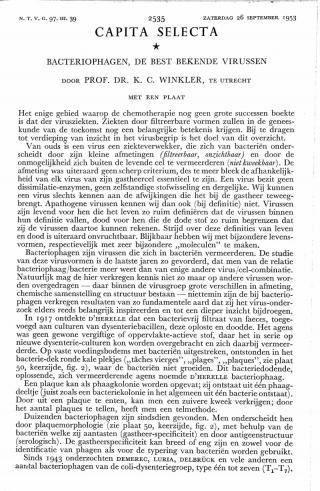 Eerste pagina van het artikel zoals het is gepubliceerd in het tijdschrift