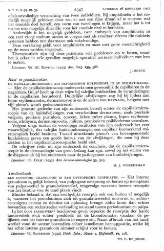 Eerste pagina van het artikel zoals het is gepubliceerd in het tijdschrift