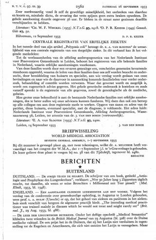 Eerste pagina van het artikel zoals het is gepubliceerd in het tijdschrift