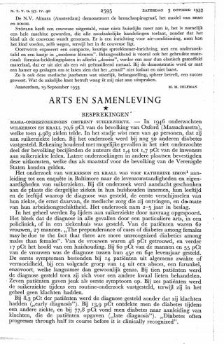 Eerste pagina van het artikel zoals het is gepubliceerd in het tijdschrift