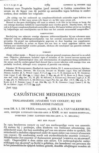 Eerste pagina van het artikel zoals het is gepubliceerd in het tijdschrift