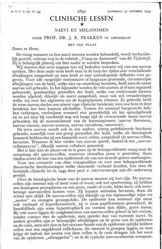 Eerste pagina van het artikel zoals het is gepubliceerd in het tijdschrift