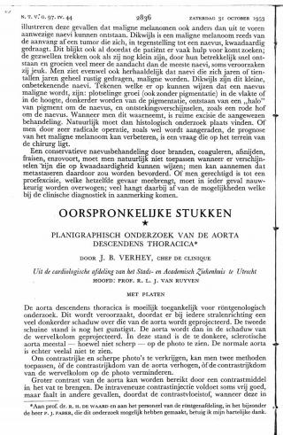 Eerste pagina van het artikel zoals het is gepubliceerd in het tijdschrift