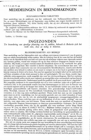 Eerste pagina van het artikel zoals het is gepubliceerd in het tijdschrift