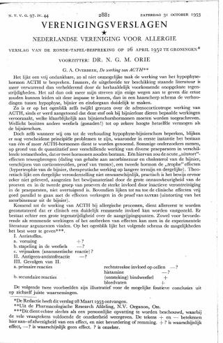 Eerste pagina van het artikel zoals het is gepubliceerd in het tijdschrift