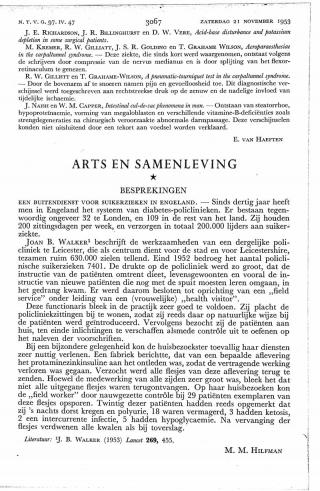 Eerste pagina van het artikel zoals het is gepubliceerd in het tijdschrift