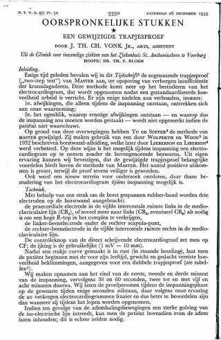 Eerste pagina van het artikel zoals het is gepubliceerd in het tijdschrift