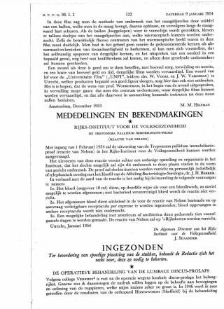 Eerste pagina van het artikel zoals het is gepubliceerd in het tijdschrift