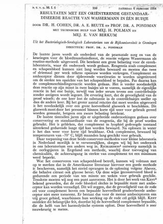 Eerste pagina van het artikel zoals het is gepubliceerd in het tijdschrift